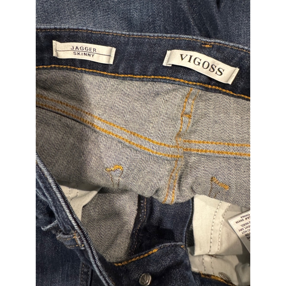 Vigoss Women's Distressed SkinnyJeans, Size 27, Blue - Picture 8 of 9